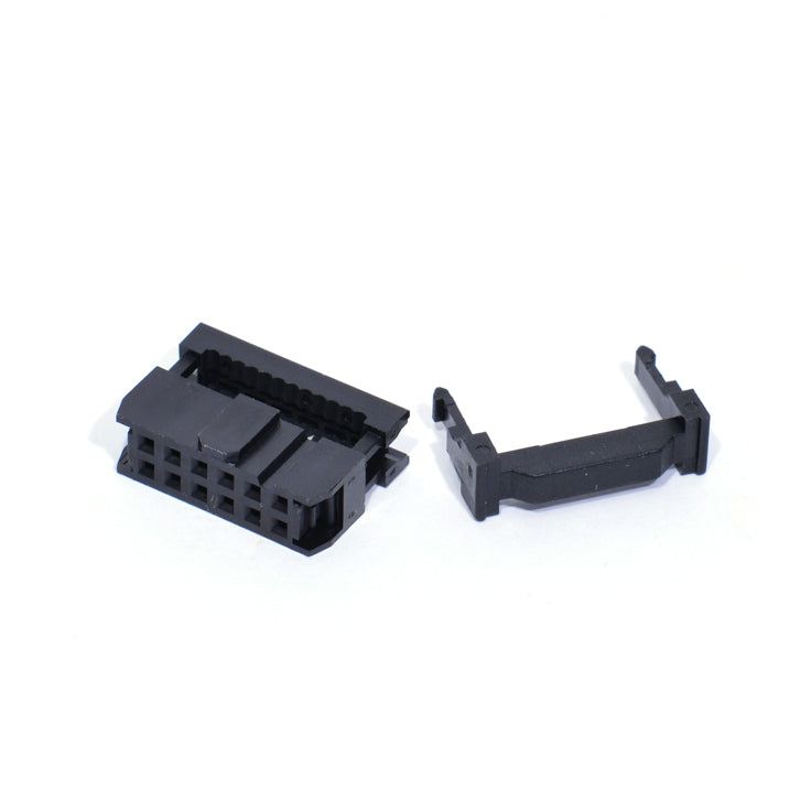 12 Pin (6x2) Ribbon (F) Connector 12 Pin (6x2) Ribbon (F) Connector